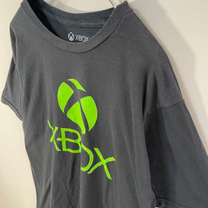 XBOB big logo game print T-shirt size L 配送C　ビッグロゴプリントTシャツ　ゲーム | Vintage.City 古着屋、古着コーデ情報を発信