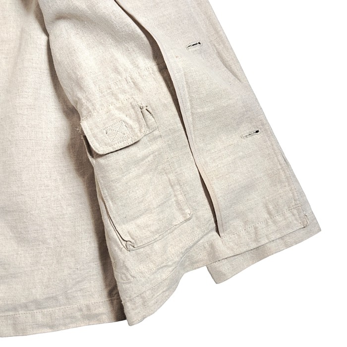 DYNAM OUTDOOR / Natural Color Linen Field Jacket | Vintage.City 빈티지숍, 빈티지 코디 정보