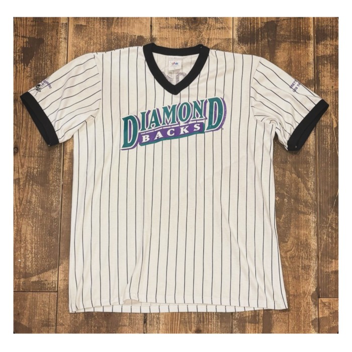 90s USA製 リンガーtシャツ MLB 半袖 Tシャツ アリゾナダイヤモンドバックス リンガー アメリカ製 | Vintage.City 古着屋、古着コーデ情報を発信