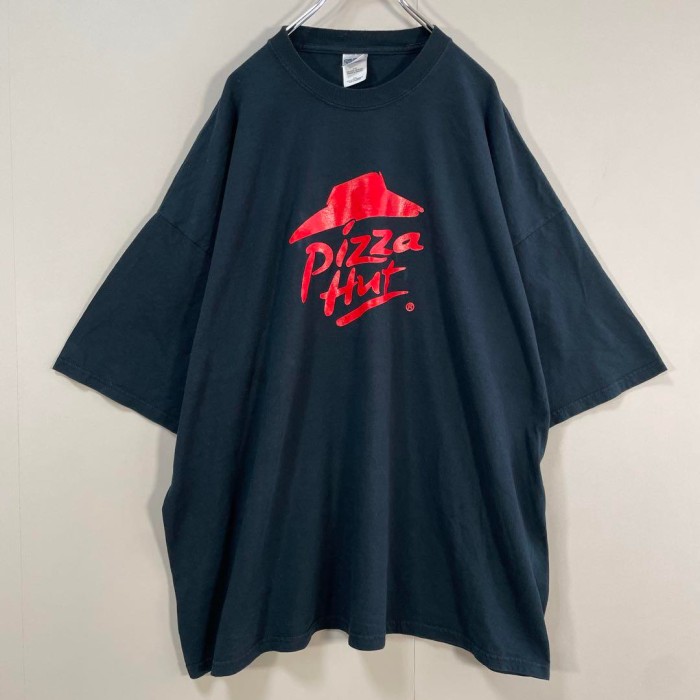 Pizza Hut work print T-shirt size 4XL 配送C　ピザハット　企業プリントTシャツ　オーバーサイズ | Vintage.City 빈티지숍, 빈티지 코디 정보