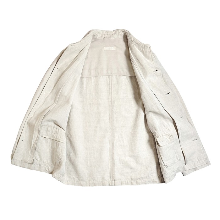 DYNAM OUTDOOR / Natural Color Linen Field Jacket | Vintage.City 빈티지숍, 빈티지 코디 정보