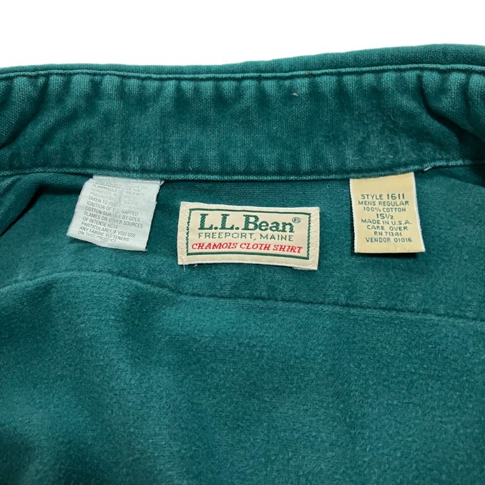 L.L Bean CHAMOIS CLOTH SHIRTシャツ 無地 L〜XL相当 好配色 GREEN ヴィンテージ | Vintage.City Vintage Shops, Vintage Fashion Trends