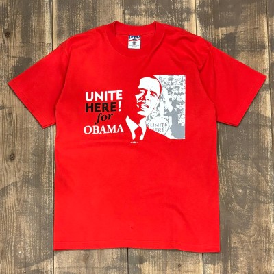 00s USA製 Tシャツ オバマ大統領 人物系 半袖 tシャツ アメリカ製 | Vintage.City 古着屋、古着コーデ情報を発信