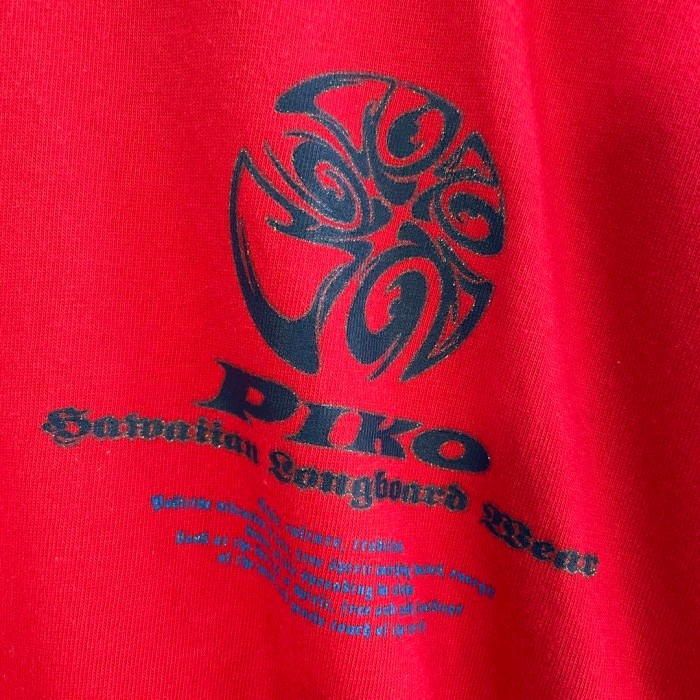 PIKO back print long sleeve T-shirt size L 配送C ピコ　バックプリントTシャツ　サーフ　Y２K | Vintage.City Vintage Shops, Vintage Fashion Trends