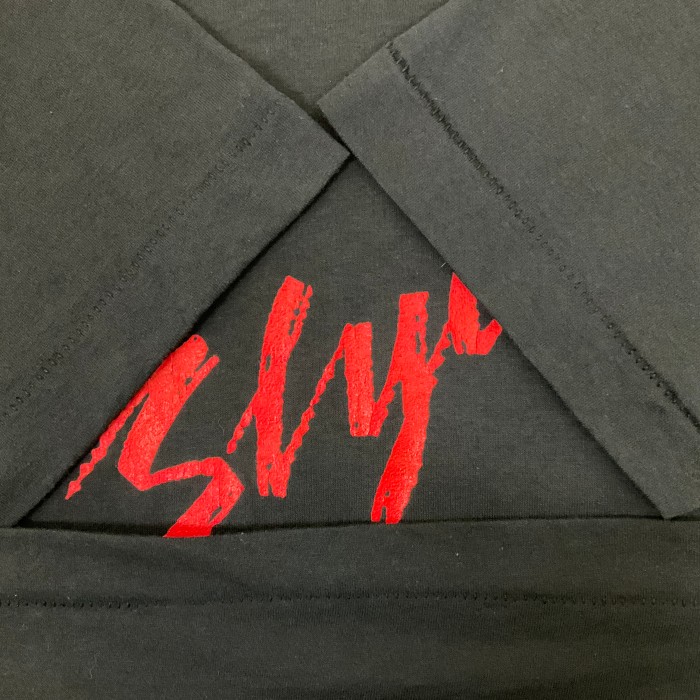 USA製 80年代 80s Slyce スライス ロゴ Tシャツ 古着 メンズM ブラック 黒 シングルステッチ ヴィンテージ ビンテージ 【f240416002】 | Vintage.City 古着屋、古着コーデ情報を発信