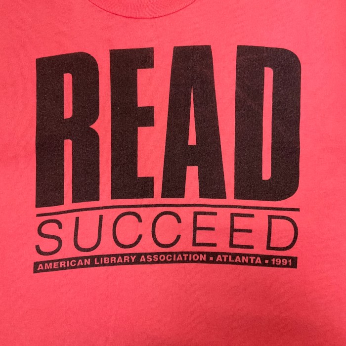 USA製 90年代 90s READ 図書館協会 ロゴプリント Tシャツ 古着 メンズL ピンク シングルステッチ ヴィンテージ ビンテージ【f240416019】 | Vintage.City 古着屋、古着コーデ情報を発信