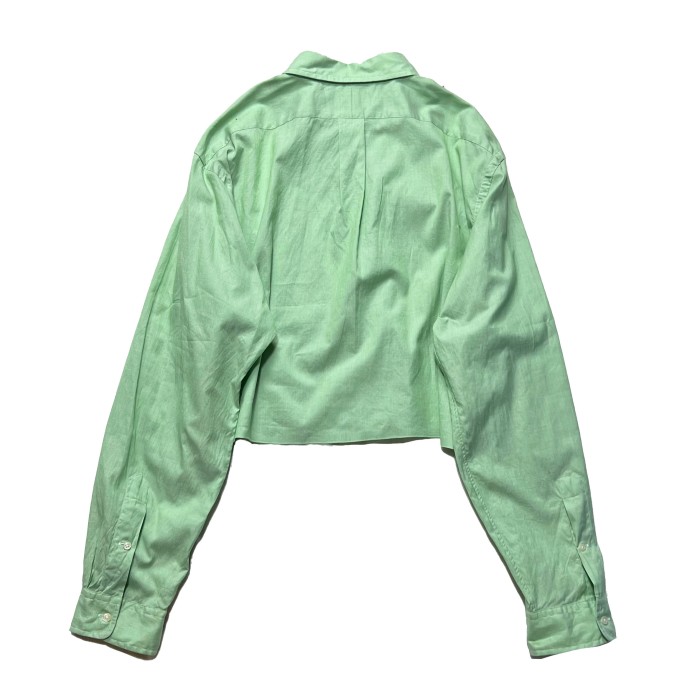 リメイク Ralph Lauren クロップドシャツ〈lime〉 | Vintage.City 古着屋、古着コーデ情報を発信