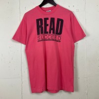 USA製 90年代 90s READ 図書館協会 ロゴプリント Tシャツ 古着 メンズL ピンク シングルステッチ ヴィンテージ ビンテージ【f240416019】 | Vintage.City 빈티지숍, 빈티지 코디 정보