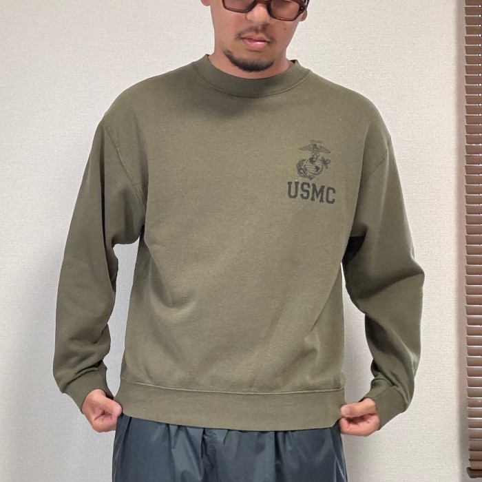 USMC Military Sweat Shirt ミリタリー | Vintage.City 빈티지숍, 빈티지 코디 정보