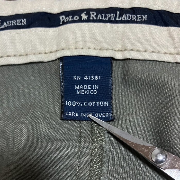 Polo Ralph Lauren ANDREW PANT チノパンツ 2タック 34×29 ラルフローレン ポロチノ KHAKI GLAY | Vintage.City 빈티지숍, 빈티지 코디 정보