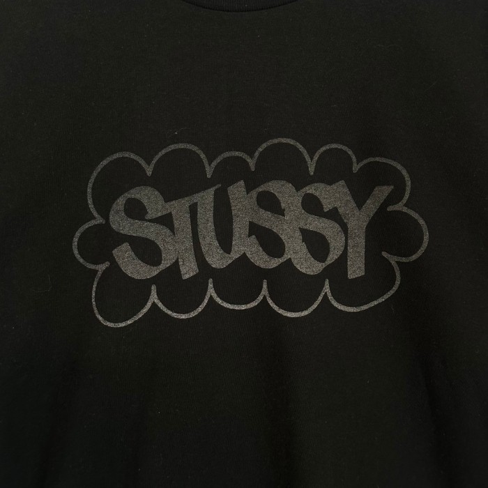 stussy ステューシー Tシャツ L プリント センターロゴ バックロゴ | Vintage.City 古着屋、古着コーデ情報を発信