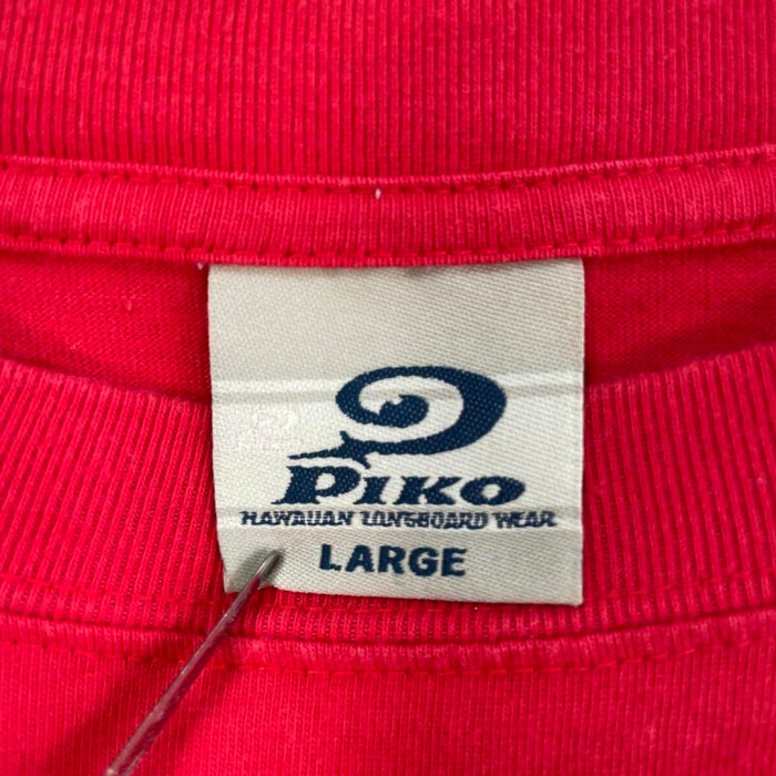 PIKO back print long sleeve T-shirt size L 配送C ピコ　バックプリントTシャツ　サーフ　Y２K | Vintage.City 빈티지숍, 빈티지 코디 정보