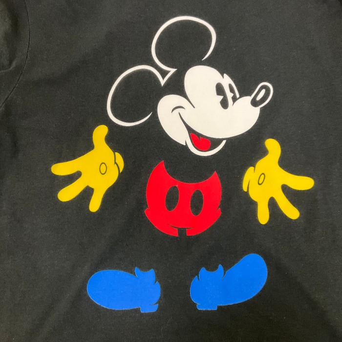 Disney ディズニー ミッキーマウス キャラクター Tシャツ 古着 メンズS レディース ブラック 黒 【f240416033】 | Vintage.City 古着屋、古着コーデ情報を発信