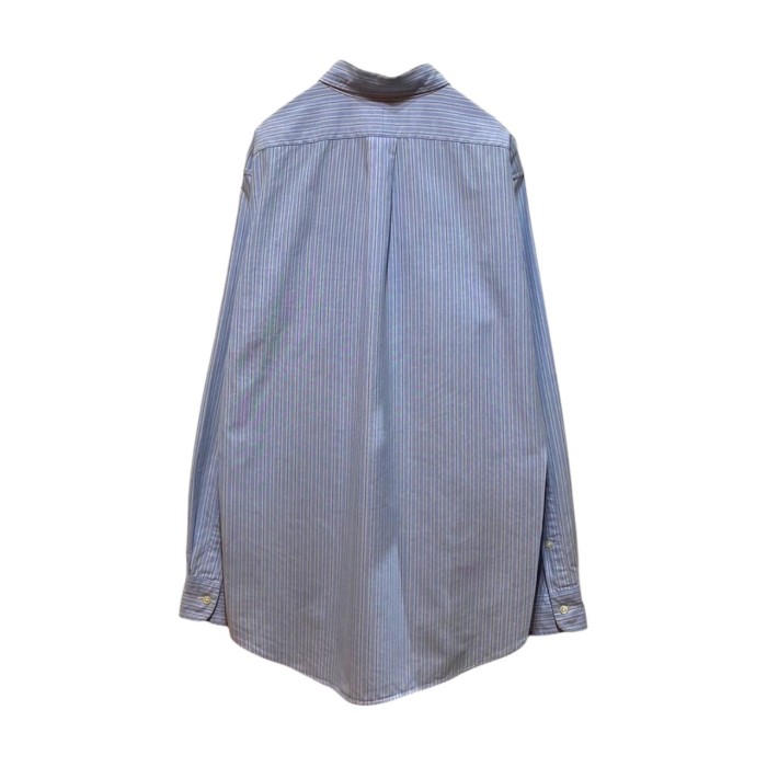 “Ralph Lauren” L/S Stripe Shirt [Multi Pony] SAX L | Vintage.City 古着屋、古着コーデ情報を発信