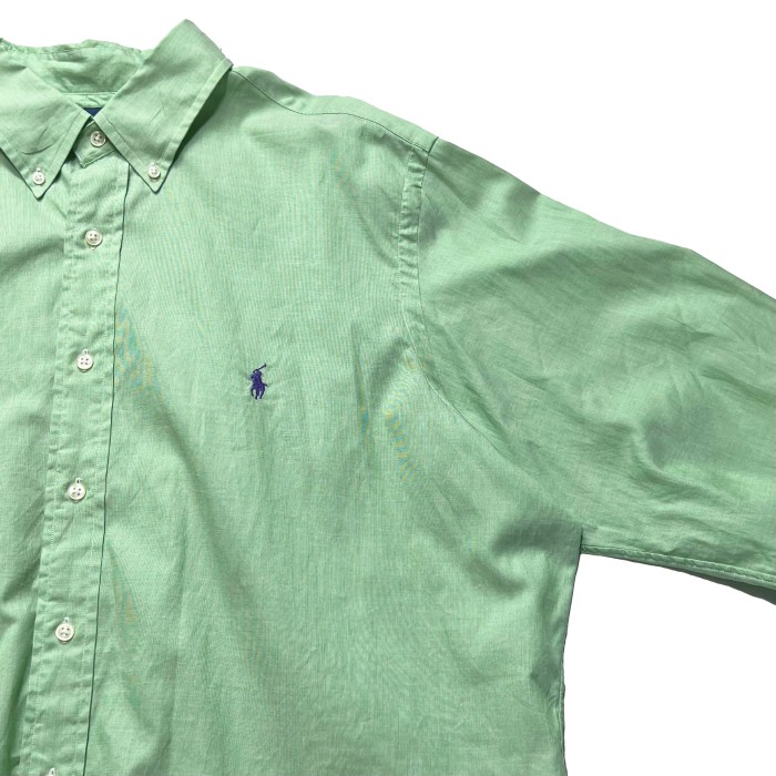 リメイク Ralph Lauren クロップドシャツ〈lime〉 | Vintage.City 빈티지숍, 빈티지 코디 정보