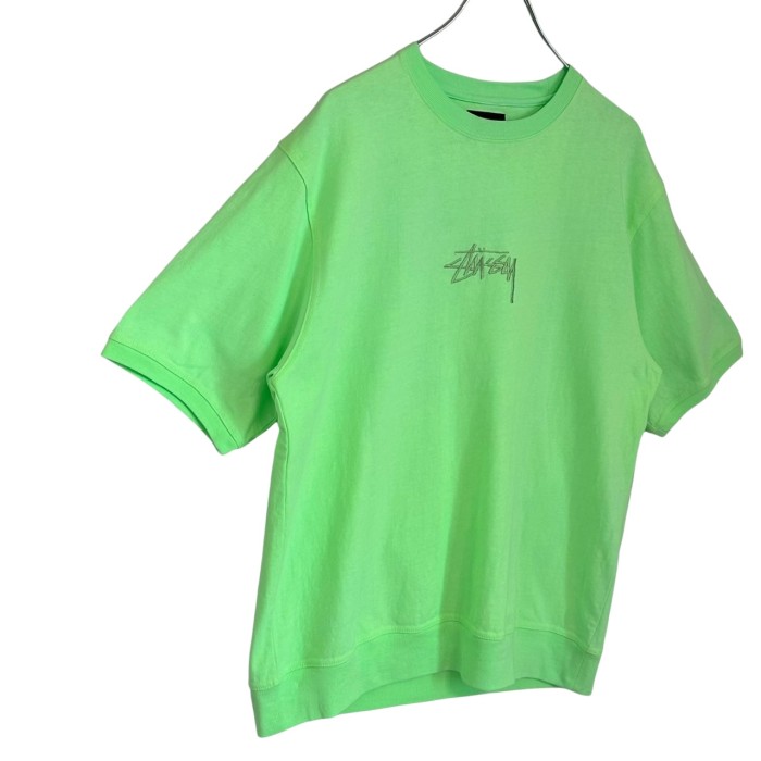 stussy ステューシー Tシャツ 刺繍ロゴ センターロゴ ワンポイントロゴ | Vintage.City 古着屋、古着コーデ情報を発信