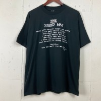 USA製 90年代 90s THE SOUND MAN 1995 メッセージプリント Tシャツ 古着 ヴィンテージ ビンテージ メンズXL ブラック 黒 シングルステッチ Slobeat Industries【f240416037】 | Vintage.City Vintage Shops, Vintage Fashion Trends