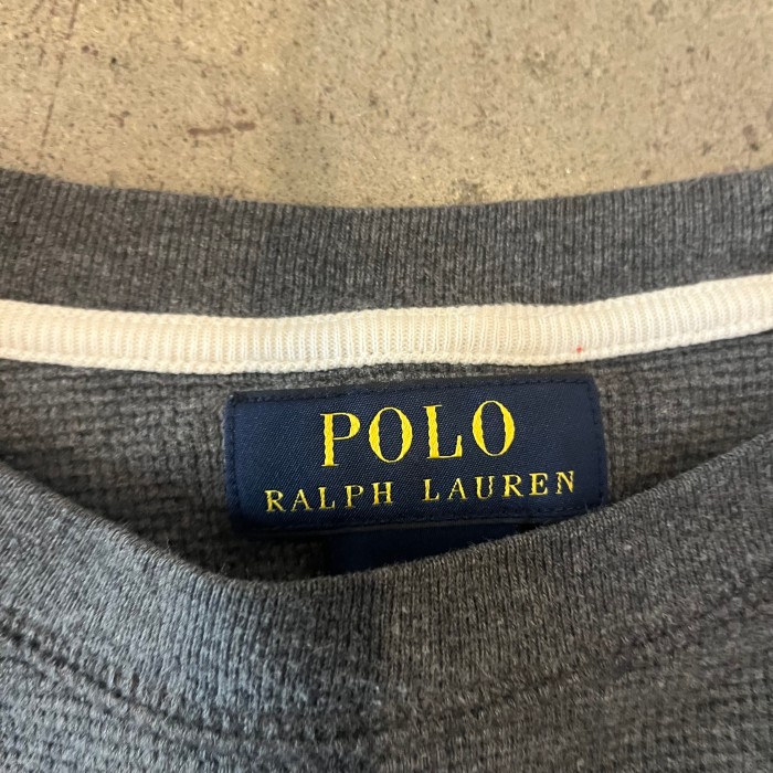 POLO Ralph Lauren one point logo long sleeve thermal | Vintage.City 古着屋、古着コーデ情報を発信