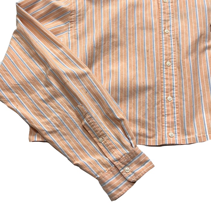 リメイク Ralph Lauren クロップドシャツ〈orange stripe〉 | Vintage.City 古着屋、古着コーデ情報を発信