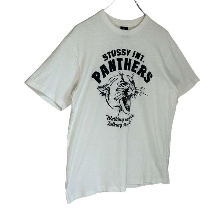 stussy ステューシー Tシャツ センターロゴ プリントロゴ パンサー 