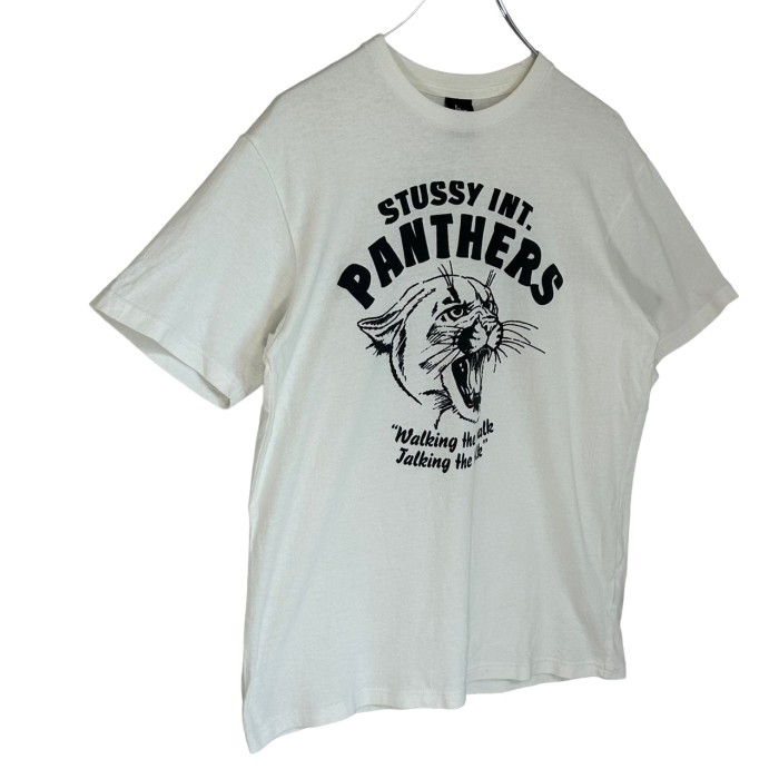 stussy ステューシー Tシャツ センターロゴ プリントロゴ パンサー