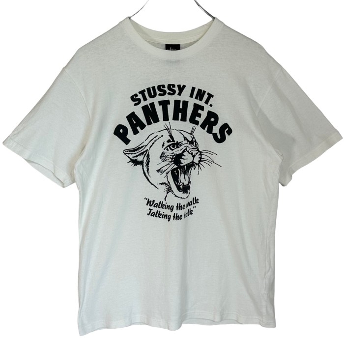 stussy ステューシー Tシャツ センターロゴ プリントロゴ パンサー 