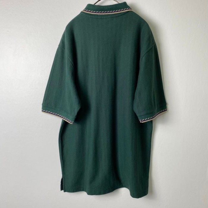90s マンシングウェア ポロシャツ ライン 半袖 企業物 カエル グリーン S | Vintage.City 古着屋、古着コーデ情報を発信