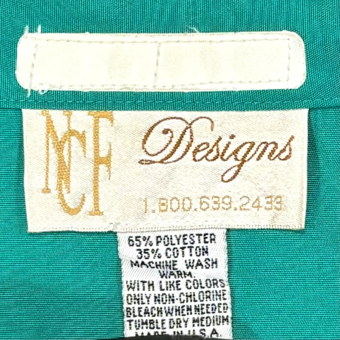 【Men's】グリーン 開襟 デザイン シャツ / Made In USA 古着 半袖シャツ | Vintage.City 古着屋、古着コーデ情報を発信