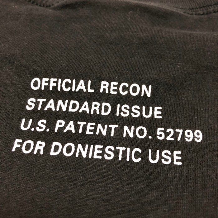 00s RECON/Logo print Tee/L相当/有刺鉄線ロゴ/ロゴプリントT/Tシャツ/ブラック/リーコン/FUTURA/STASH/裏原/古着/アーカイブ | Vintage.City 古着屋、古着コーデ情報を発信
