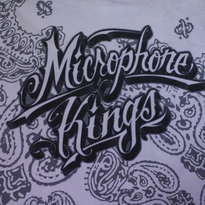 Microphone Kings Tee / プリントＴシャツ L | Vintage.City 古着屋、古着コーデ情報を発信