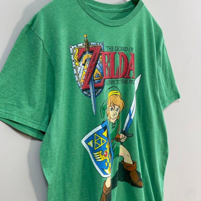 Nintendo ZELDA game print T-shirt size M 配送C 任天堂　ゼルダの伝説　プリントTシャツ | Vintage.City 古着屋、古着コーデ情報を発信