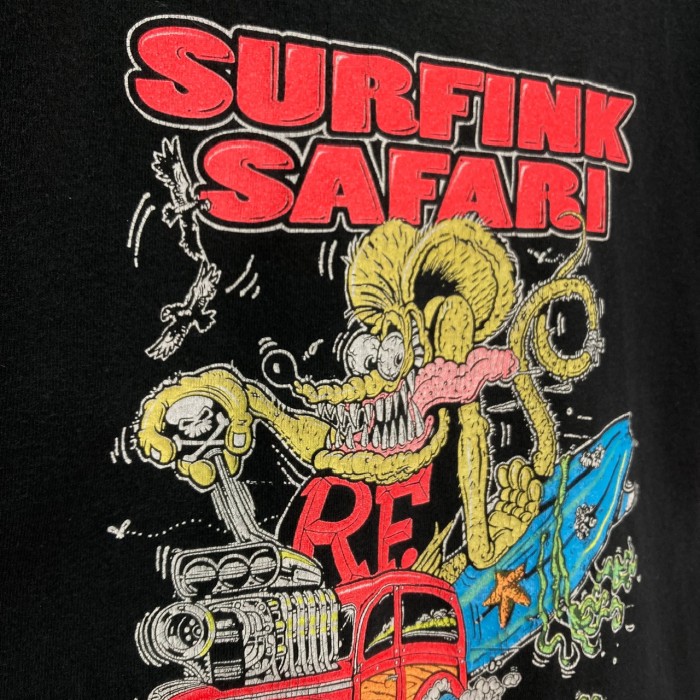 1995 RAT FINK/All Sport ''SURFINK SAFARI'' T-SHIRT | Vintage.City 빈티지숍, 빈티지 코디 정보