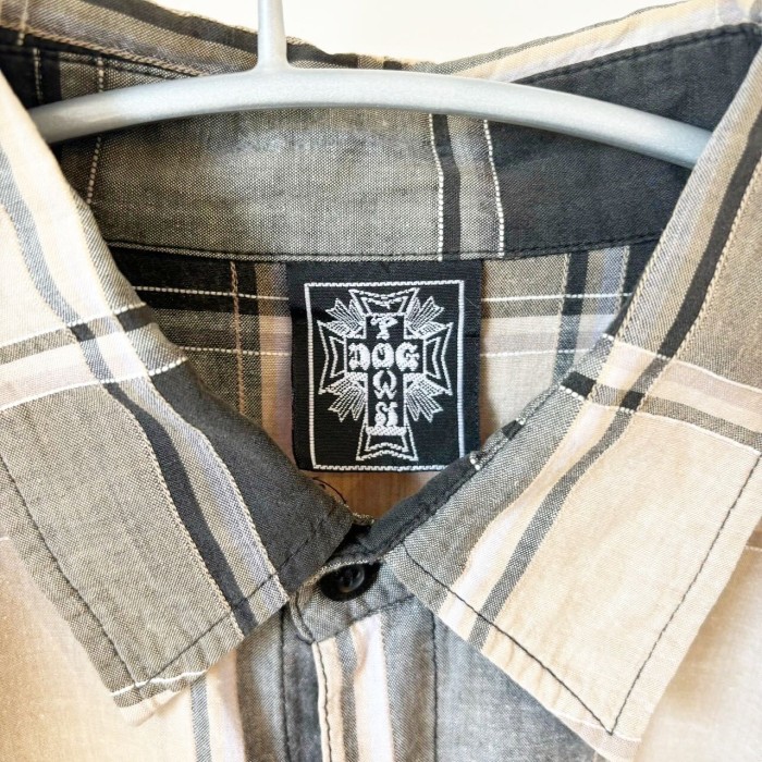 90's DOG TOWN Ombre Check Shirt | Vintage.City Vintage Shops, Vintage Fashion Trends