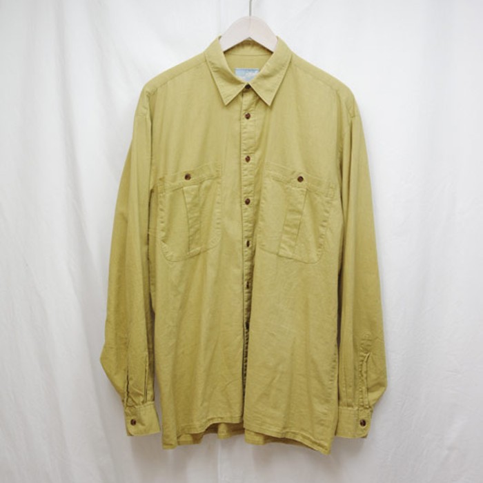 マスタードカラーのシャツ | Vintage.City 古着屋、古着コーデ情報を発信