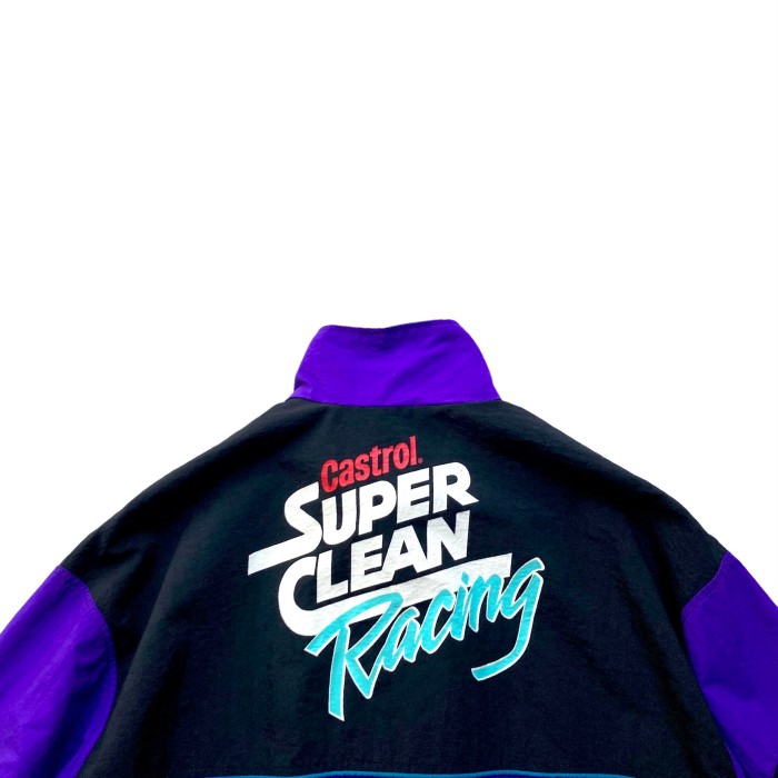 80’s “Castrol Super Clean” Nylon Jacket | Vintage.City 古着屋、古着コーデ情報を発信