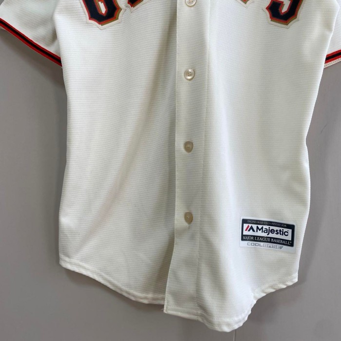Majestic MLB GIANTS BUMGARNER baseball shirt size S 配送C　マジェスティック　ジャイアンツ　ベースボールシャツ | Vintage.City 古着屋、古着コーデ情報を発信