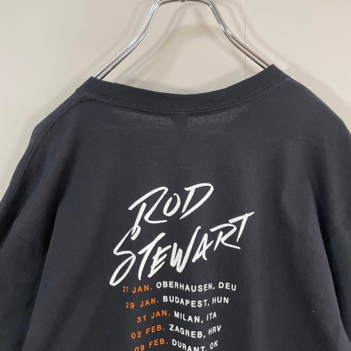 ROD STEWART live tour T-shirt size L 配送C　ロッドスチュワート ライブツアーTシャツ　プリント | Vintage.City 빈티지숍, 빈티지 코디 정보