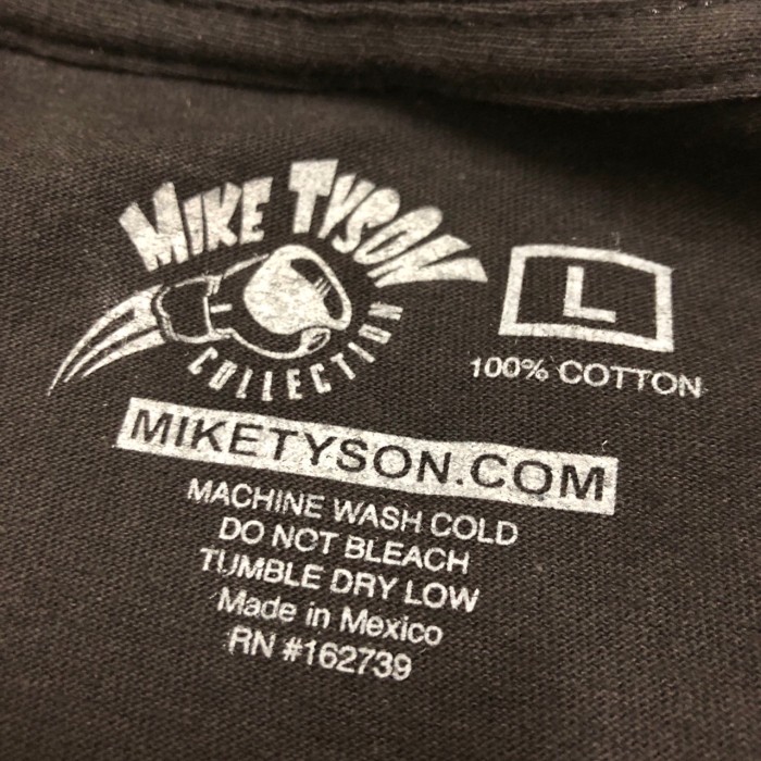 MIKE TYSON/Print Tee/L/プリントT/フォトT/Tシャツ/Rap Tee/ブラック/マイクタイソン/ボクシング/ラップT/中古 | Vintage.City 빈티지숍, 빈티지 코디 정보