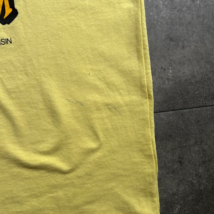 90s Hanes ヘインズ tシャツ USA製 イエロー XL グッドプリント | Vintage.City 빈티지숍, 빈티지 코디 정보