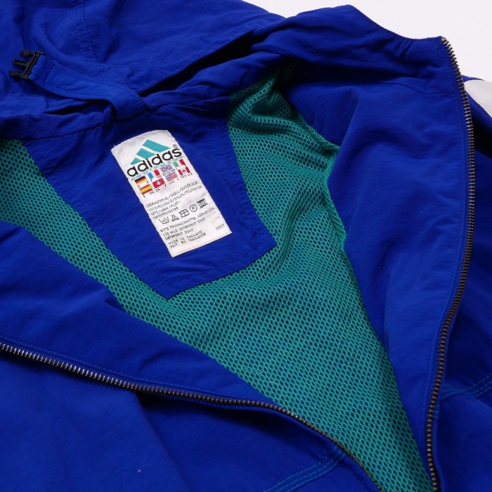 ADIDAS EQUIPMENT / アディダスエキップメント 90's Full Zip Nylon Jacket -L- | Vintage.City 빈티지숍, 빈티지 코디 정보