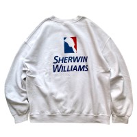 00’s “SHERWIN WILLIAMS” Print Sweat | Vintage.City 古着屋、古着コーデ情報を発信