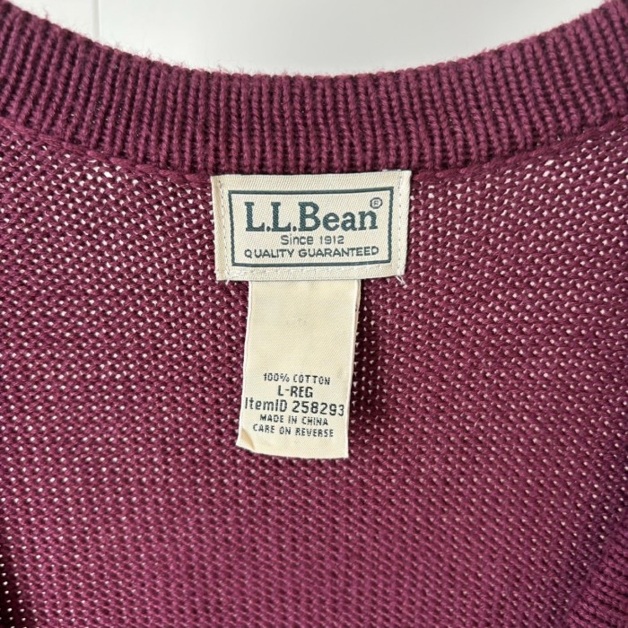 90's〜00's L.L.Bean Cotton Cardigan | Vintage.City 빈티지숍, 빈티지 코디 정보