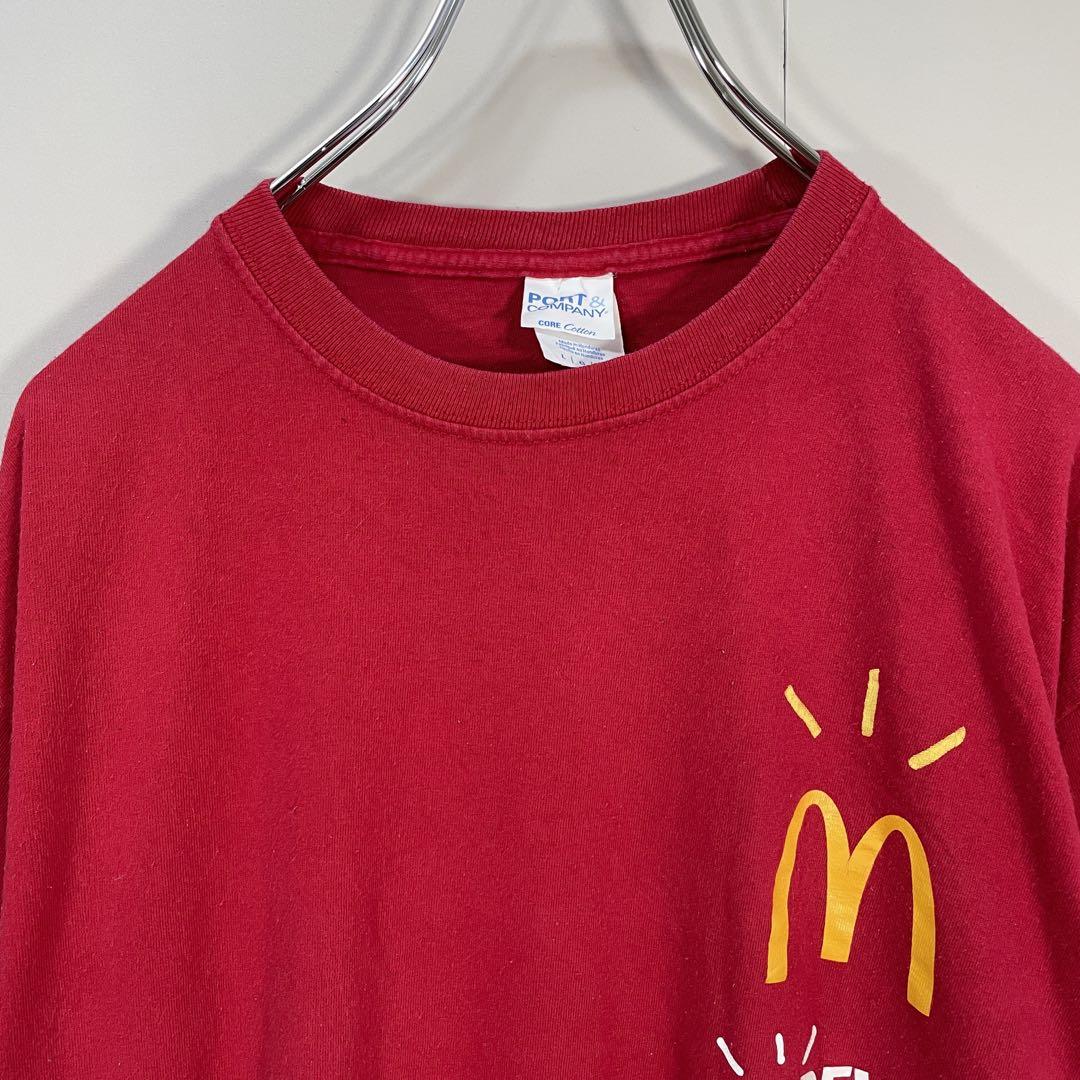 travis scott ✖️ McDonald's crew T-shirt size L 配送C US古着 ...