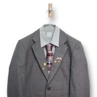 【VINTAGE】ネクタイシャツ＋テーラードジャケット | Vintage.City 古着屋、古着コーデ情報を発信