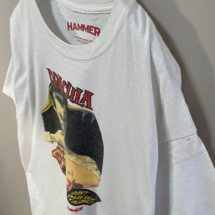 HAMMER　DRACULA movie T-shirt size L 配送C　ハマー　ドラキュラ　ムービーTシャツ メキシコ製 | Vintage.City 古着屋、古着コーデ情報を発信