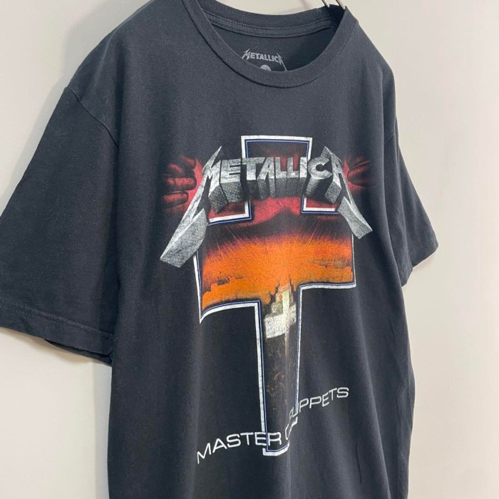 METALLICA big logo band T-shirt size M 配送C　メタリカ　バンドTシャツ　メキシコ製 | Vintage.City 빈티지숍, 빈티지 코디 정보