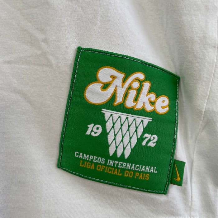 NIKE center patch raglan T-shirt size M 配送C ナイキ　ラグランTシャツ　センターワッペンロゴ　バスケットボール | Vintage.City 古着屋、古着コーデ情報を発信