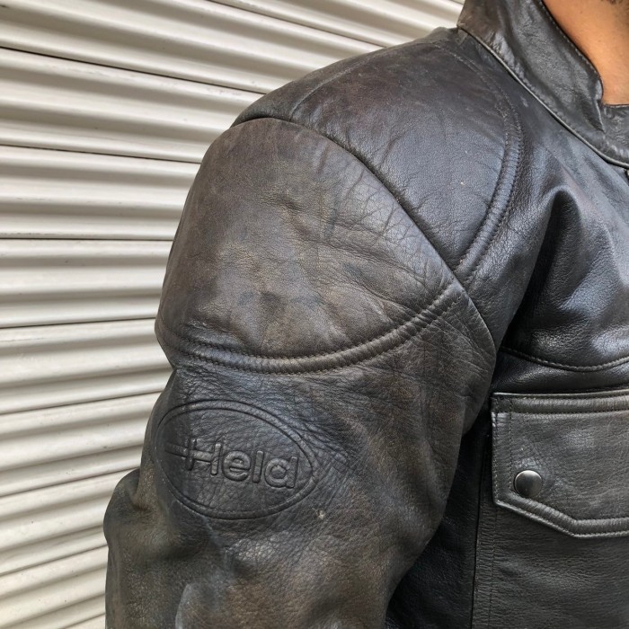 90s ドイツ製 Held leather ヘルド レザー ライダース ライナー付き モーターサイクルジャケット ユーロ ヴィンテージ 80s UK イギリス | Vintage.City 古着屋、古着コーデ情報を発信