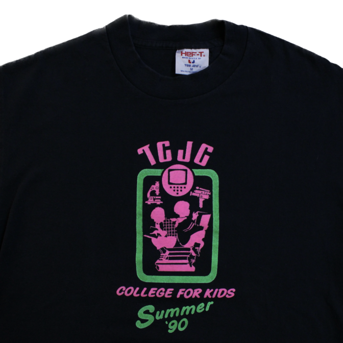 1990's TCJC COLLEGE FOR KIDS Tee / Made in U.S.A / 1990年代 Ｔシャツ アメリカ製 M | Vintage.City 古着屋、古着コーデ情報を発信