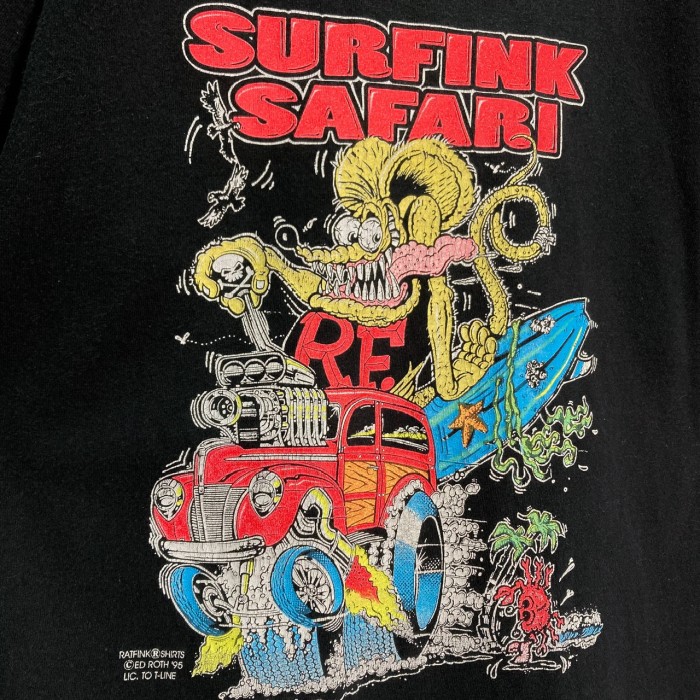 1995 RAT FINK/All Sport ''SURFINK SAFARI'' T-SHIRT | Vintage.City Vintage Shops, Vintage Fashion Trends
